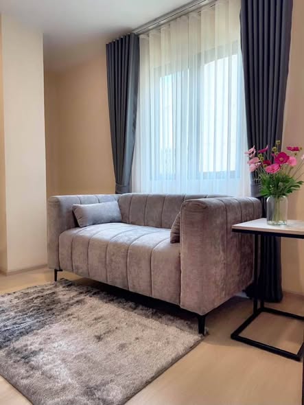 living room of The Belgravia @ Ratchada17 (Sale Office)