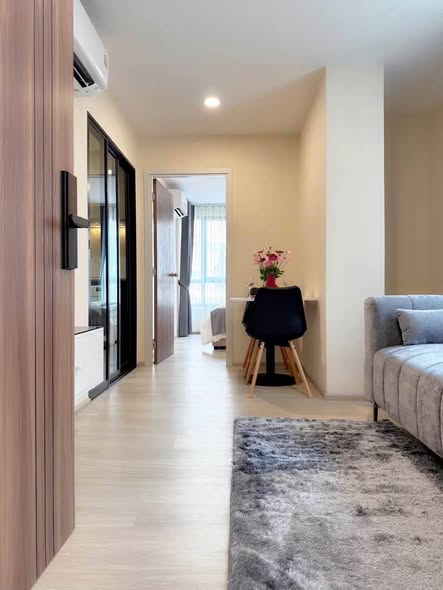 living room and room interior of The Belgravia @ Ratchada17 (Sale Office)