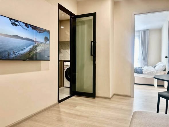 living room and room interior of The Belgravia @ Ratchada17 (Sale Office)