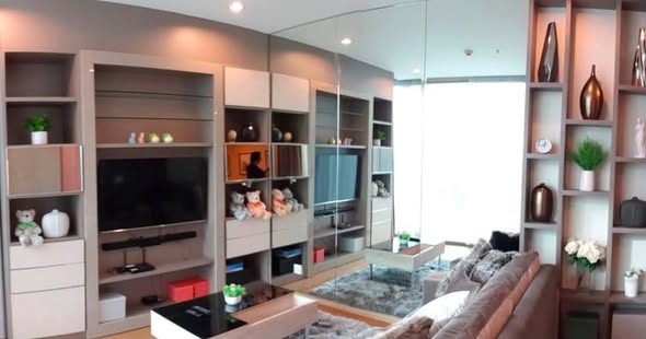 living room of The Breeze Naradhiwas