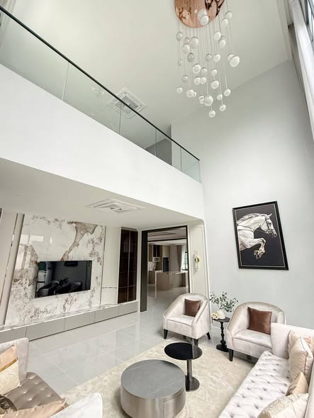 living room of THE CITY บางนา2 | THE CITY BANGNA 2 BY AP THAI