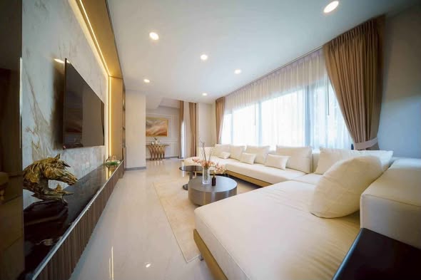 bedroom and living room of The City Bangna