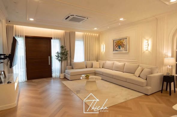 living room and bedroom of The City Tiwanon-Ngamwongwan 2