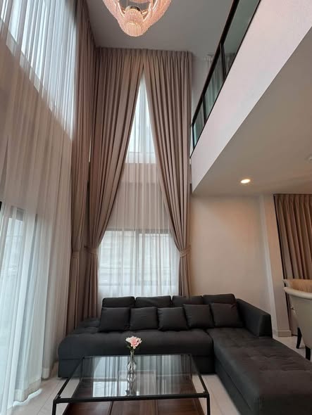 bedroom and living room of The City Watcharapol