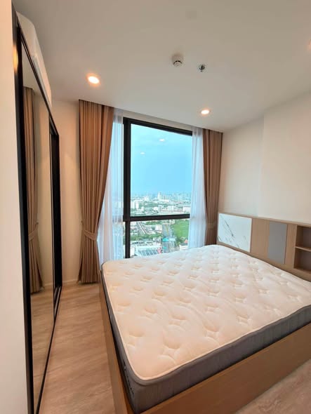 bedroom of The Clev Riverline Chaophraya – Wong Sawang