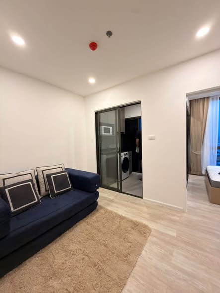 bedroom and living room and room interior of The Clev Riverline Chaophraya – Wong Sawang