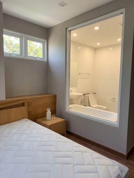 room interior and bathroom of The Coast Bangkok