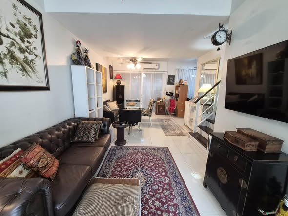 living room of The Connect 10 Bearing Station เดอะ คอนเนค 10 แบริ่ง สเตชั่น