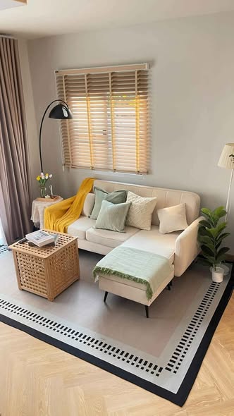 living room and bedroom of The Corner House Bangkok