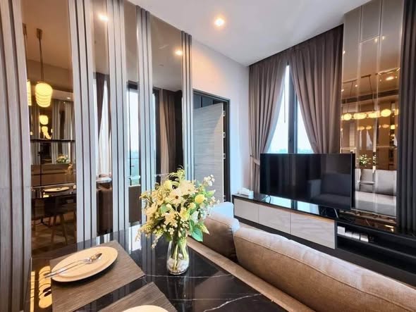 bedroom and living room of The Crest Park Residences