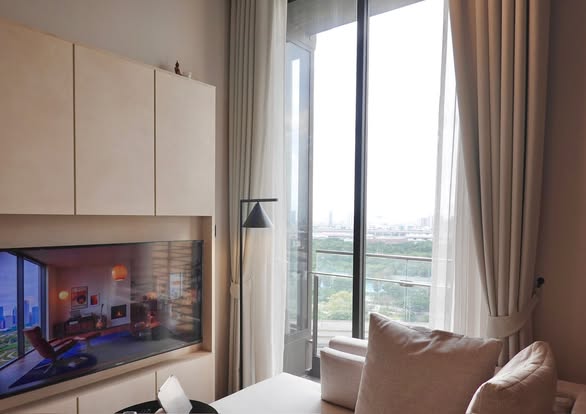 bedroom and room interior of The Crest Park Residences