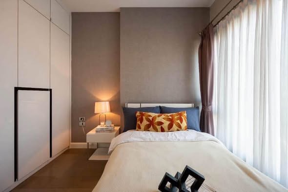 bedroom of The Crest Sukhumvit 34