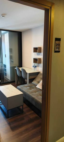 bedroom and room interior of The Cube Loft Srinakarin