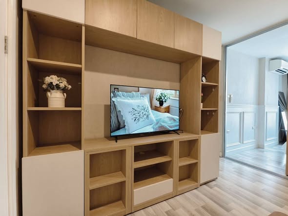 living room and room interior of The Cube Plus Chaengwattana