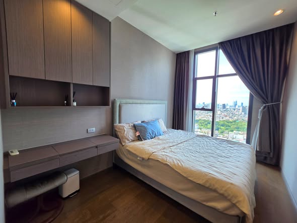 bedroom of The Diplomat Sathorn