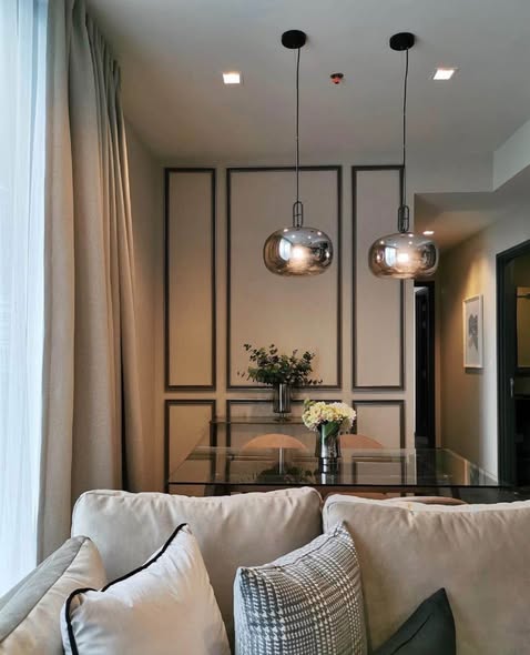 living room of The Edge Sukhumvit 23