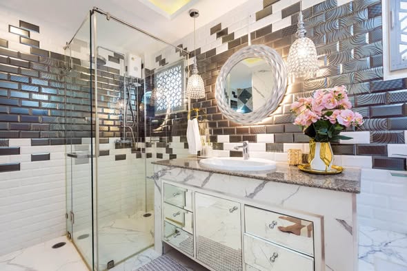 bathroom of The Eight Chatuchak Ratchada Private Luxury Home