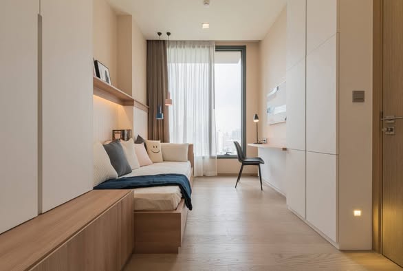 bedroom and room interior of THE ESSE ASOKE