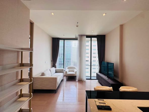 living room and bedroom of THE ESSE ASOKE