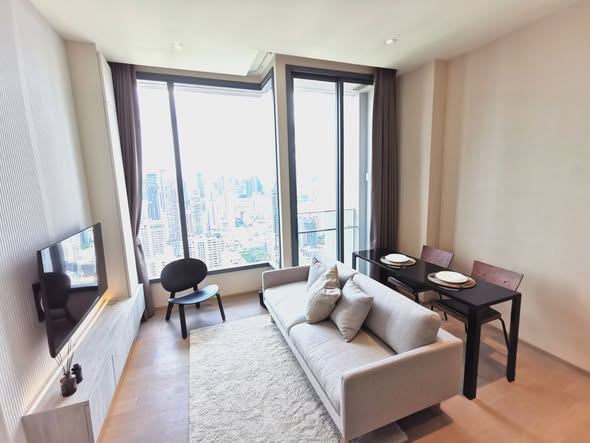 living room and bedroom of THE ESSE ASOKE