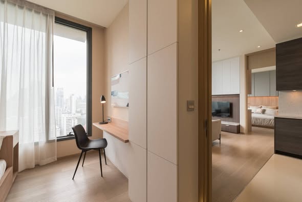 living room and room interior of THE ESSE ASOKE