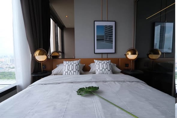 bedroom of THE ESSE at SINGHA COMPLEX