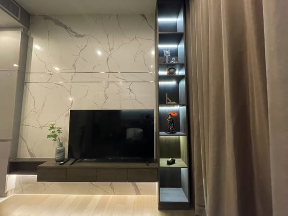 living room of THE ESSE at SINGHA COMPLEX