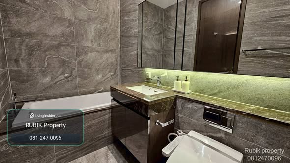 bathroom of THE ESSE Sukhumvit 36