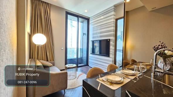 bedroom of THE ESSE Sukhumvit 36