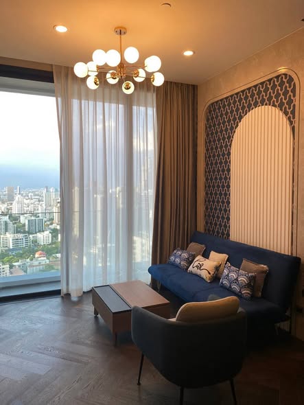 bedroom and living room of THE ESSE Sukhumvit 36