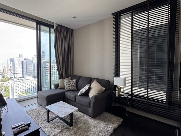 bedroom and living room and room interior of THE ESSE Sukhumvit 36