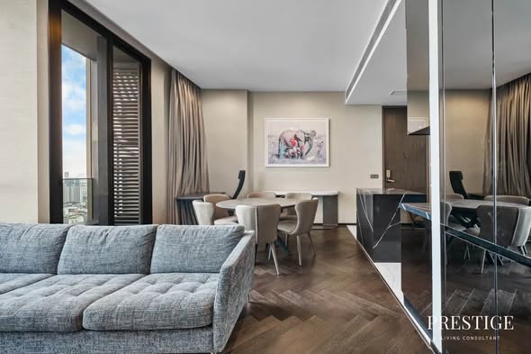 living room of THE ESSE Sukhumvit 36