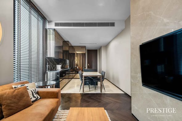 living room of THE ESSE Sukhumvit 36