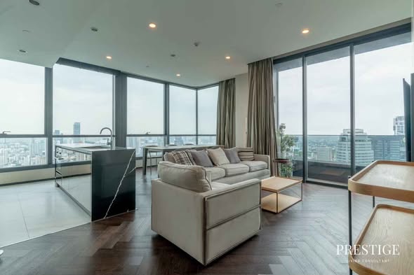 living room of THE ESSE Sukhumvit 36