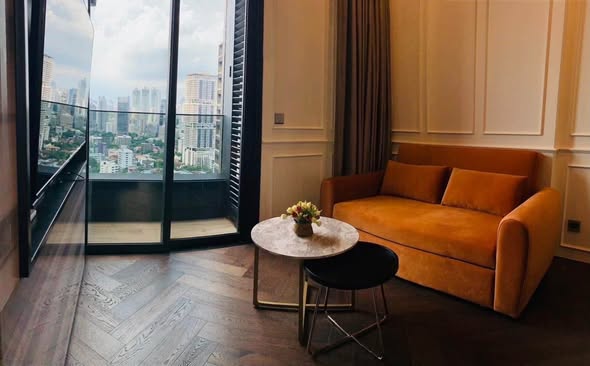 living room of THE ESSE Sukhumvit 36