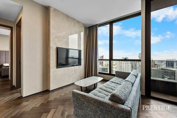 living room of THE ESSE Sukhumvit 36