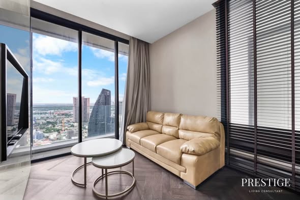 living room of THE ESSE Sukhumvit 36