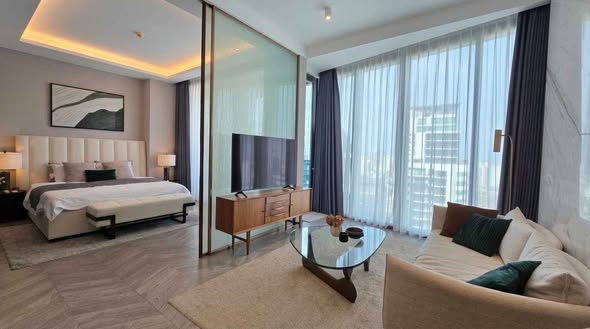 bedroom of The Estelle Phrom Phong