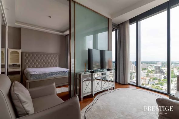 living room and bedroom and room interior of The Estelle Phrom Phong