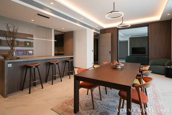 living room and room interior of The Estelle Phrom Phong