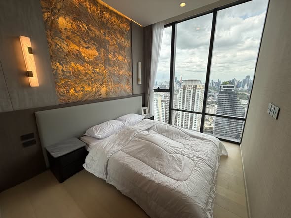 bedroom of THE EXTRO Phayathai-Rangnam
