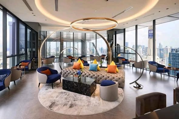 living room of THE EXTRO Phayathai-Rangnam