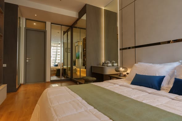 bedroom of The Fine Bangkok