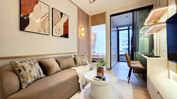 living room of The Fine Bangkok