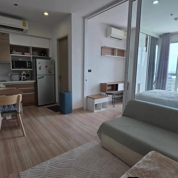 bedroom of The Hotel Serviced Condo เดอะโฮเทล คอนโด