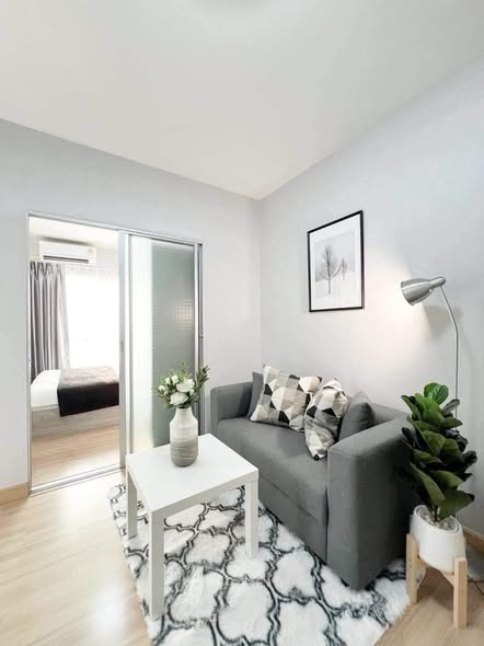 living room of The Kith Plus Sukhumvit 113