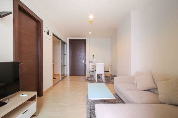 living room and bedroom of The Kith Rangsit – Tiwanon | เดอะ คิทท์ รังสิต – ติวานนท์
