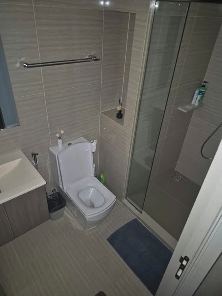 bathroom of THE LINE Asoke-Ratchada