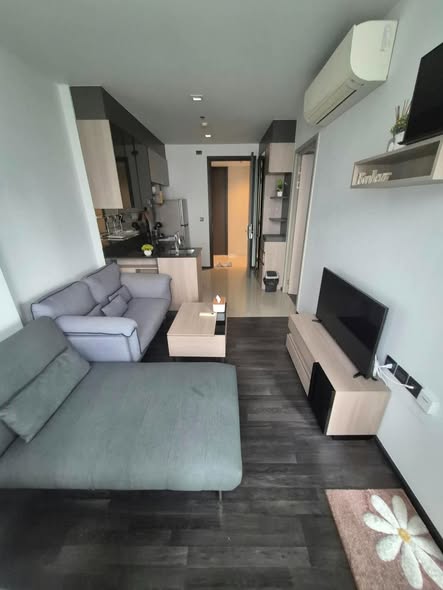 bedroom and living room of THE LINE Asoke-Ratchada