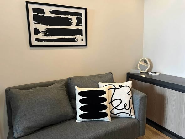 living room of THE LINE Jatujak-Mochit